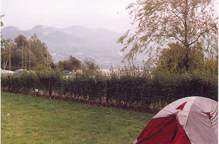 Campsite Gwat, Switzerland, 11 june 2001 Campsite Gwat, Switzerland, 11 june 2001