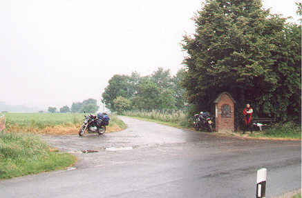 Lunch in the rain Lunch in the rain