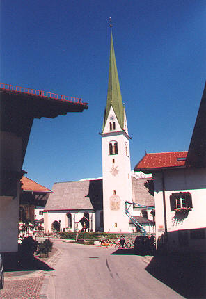 Church in Mutter, Austria Church in Mutter, Austria