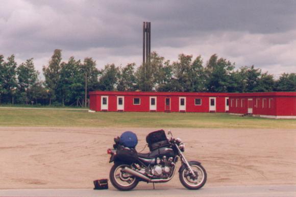 Zephyr in front of Roskilde mainstage place, 1993