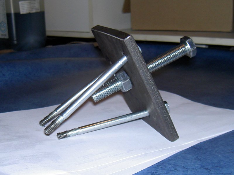 Homemade flywheel puller